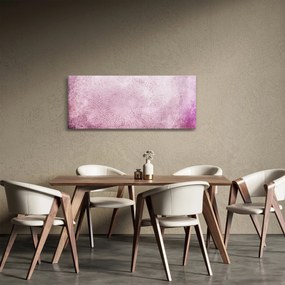Tablou - Mandala pe zid roz (120x50 cm)