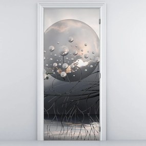 Fototapet pentru ușă - Sferă abstract (95x205cm)