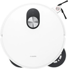 Aspirator robot Xiaomi Robot Vacuum 5 EU OV31GL, 55 W, 20000 Pa, 140 min, recunoaștere AI, stație automată de spălare și uscare, navigație laser dToF, apă caldă 80 °C, alb