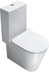 Set vas WC compact Catalano Zero 1MPZN00, rezervor WC Catalano Zero 1CMSZ00, 5SCST000