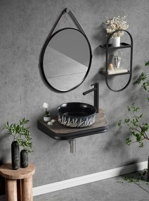 Lavoar Ceramic Premium 022 – 65.5×37×8 cm, Finisaj Lucios, Design Modern