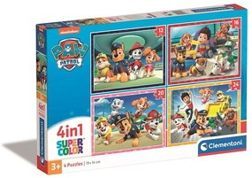 Patrula Cățelușilor Bridge 4-în-1 puzzle Clementoni