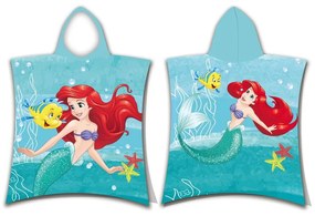 Halat pentru copii turcoaz din frotir Ariel Friends – Jerry Fabrics