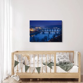 Tablou cu podurile din Praga (90x60 cm)