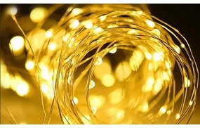 Ghirlanda LED solara, 1W, 25lm, lumina calda (3000K), IP44, Masterled