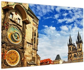 Tablou - Ceasul astronomic din Praga (90x60 cm)
