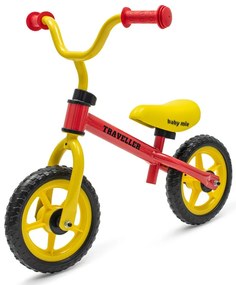 Baby Mix Bicicleta de echilibru pentru copiiTraveller, roșu