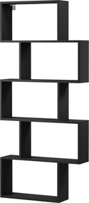 Raft lemn masiv Shellf - Black