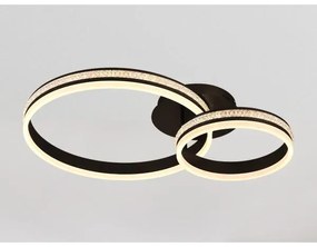 Lustră aplicată LED dimmabilă, 110W/230V, 3000–6500K + telecomandă