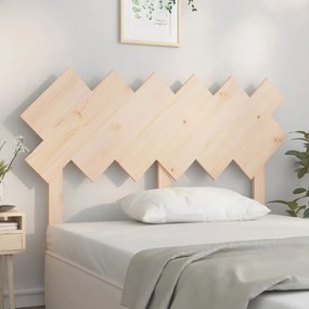Tablie de pat, 132x3x81 cm, lemn masiv de pin Maro, 132 x 3 x 81 cm, 1