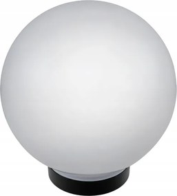 Lampă solară LED, 1,2 V, 6500 K, 200 mAh, diametru 25 cm, IP44, alb/negru