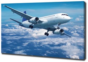 Tablouri tipărite pe pânză Avionul în nori