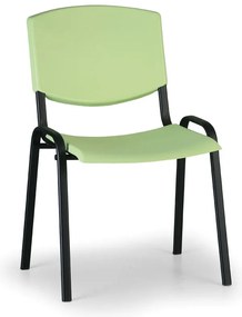 Scaun de conferinta Design - picioare negre, verde