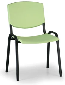 Scaun de conferinta Design - picioare negre, verde