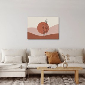Tablou - Boho frunze N⁰1 (70x50 cm)