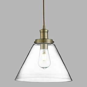 Lustra / Pendul design modern Pyramid alama antic / clar 3228AB SRT