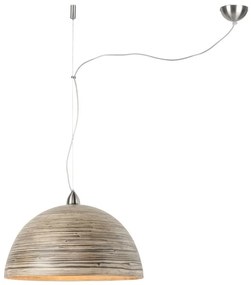Lustra din bambus design ecologic, Halong natur HALONG/H1/DN