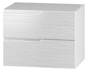 Supermobel Dulap de baie NICE 60 S/2, 60x46x44,9, alb/vzor