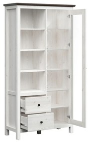 Vitrină Hesen REG1W2S/20/11 (cu iluminat LED) (zadă sibiu deschis + Pin larico). 1062526