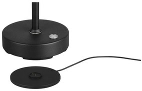 Veioză neagră LED (înălțime 45 cm) Moreno – Trio