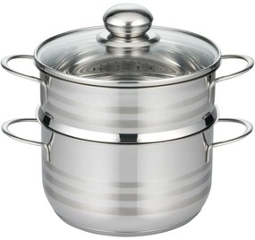Elo 22724 Basic Vapor din oțel inoxidabil Brillant24 cm, 2,9/5,6 l, 24 cm