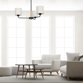 Lustră pe tijă ATLANTA 3xE27/60W/230V