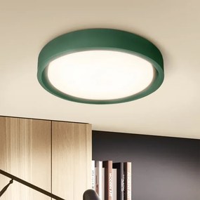 Brilagi - Lampă LED dimabilă MATTEO LED/48W/230V 3000-6500K Ø41 cm verde + telecomandă