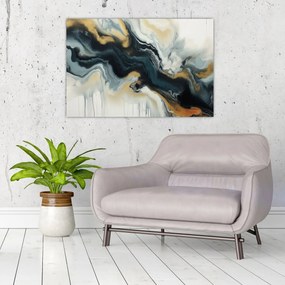 Tablou - Desen marmorat (90x60 cm)