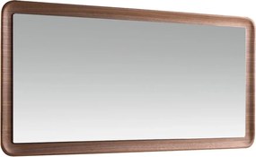 Oglinda decorativa design LUX Rectangular Walnut