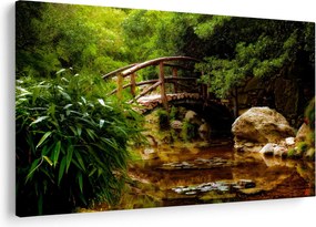 Tablou - Pod prin râu (90x60 cm)