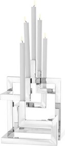 Suport pentru 5 lumanari, design LUX Skyline, nickel 110269 HZ
