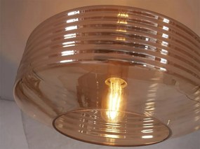 Plafoniera design decorativ Verona, amber