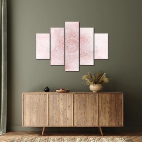 Tablou - Mandala roz (150x105 cm)