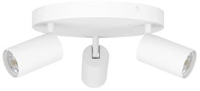 Plafoniera inteligenta, cu 3 spoturi design modern Telimbela-z alb