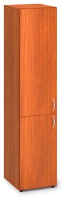 Dulap înalt îngust ProOffice 40 x 47 x 178 cm, stânga, cireș