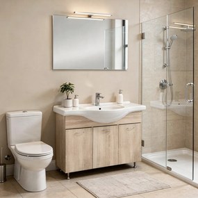 Ruben Prime 105 mobilier de baie complet Sonoma Oak