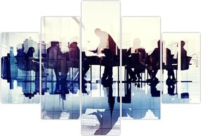 Tablou cu muzicieni (150x105 cm)