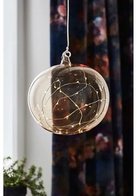 Decorațiune luminoasă de Crăciun portocalie suspendată ø 18 cm Lina – Markslöjd