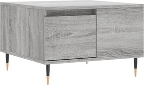 vidaXL Măsuță de cafea, gri sonoma, 55x55x36,5 cm, lemn prelucrat