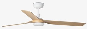 Ventilator de tavan cu telecomanda PUNT M alb/artar