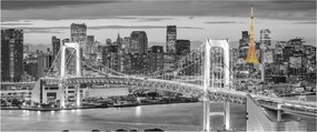 Tablou - Orașul mare cu turnul galben (120x50 cm)