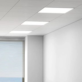 Panou Led Slim, 60W, Elit's, Esn3364-1 Lm, 59.5 X 59.5 Cm Incastrat 6000K, Aluminiu