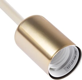 Aplica de perete OXFORD 1xE27/15W/230V alamă/albă