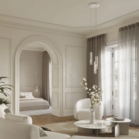 Lampă de perete Sollux SL.1690 LAMI 1xGU10/10W/230V alb