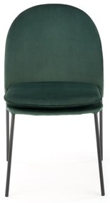Scaun K443 Velvet Verde – l50 x A58 x H84 cm