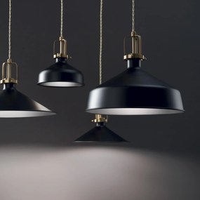 Lustra, Pendul design modern ERIS-3 SP1 NERO 249070 IDL