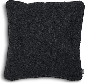 Perna decorativa LUX 50x50cm, Bouclé Black S 115146 HZ