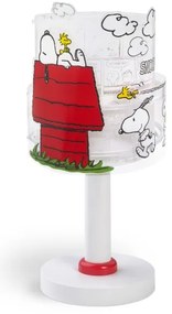 Dalber 76301 - Lampă de veghe LED pentru copii SNOOPY 1xG4/4W/230V alb/roșu