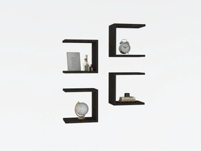 Set 4buc. rafturi Donete (antracit) . 1095818