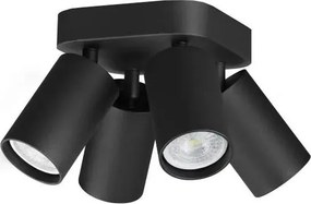 Ideal Lux DYNAMITE - Spot LED 4xGU10/7W/230V CRI 90 negru